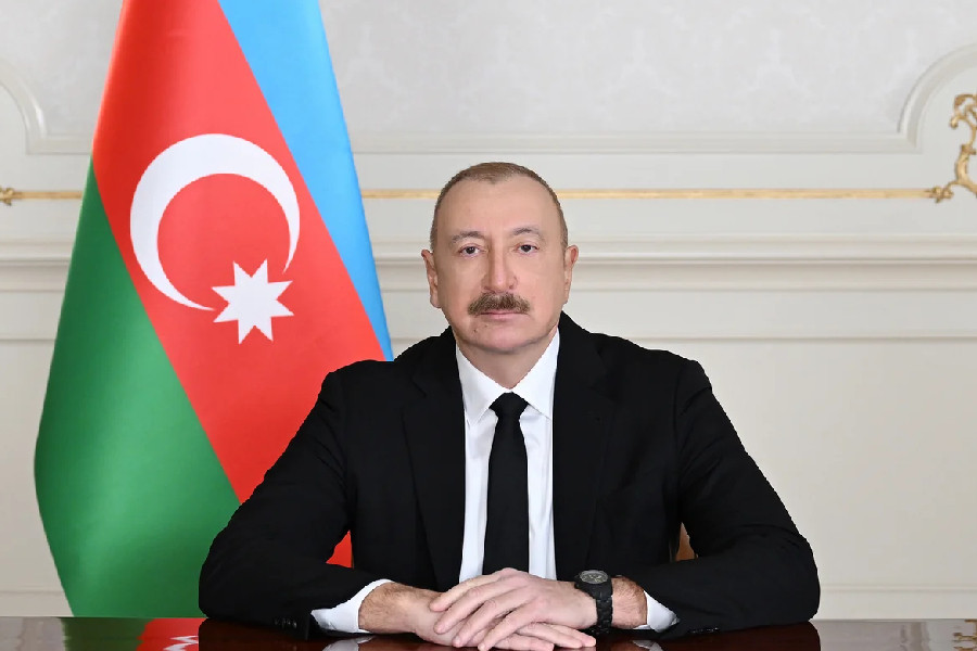 Prezident Qırğızıstan səfəri ilə bağlı videoçarx paylaşıb