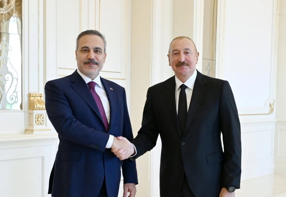 Prezident Hakan Fidanı qəbul etdi - Foto 