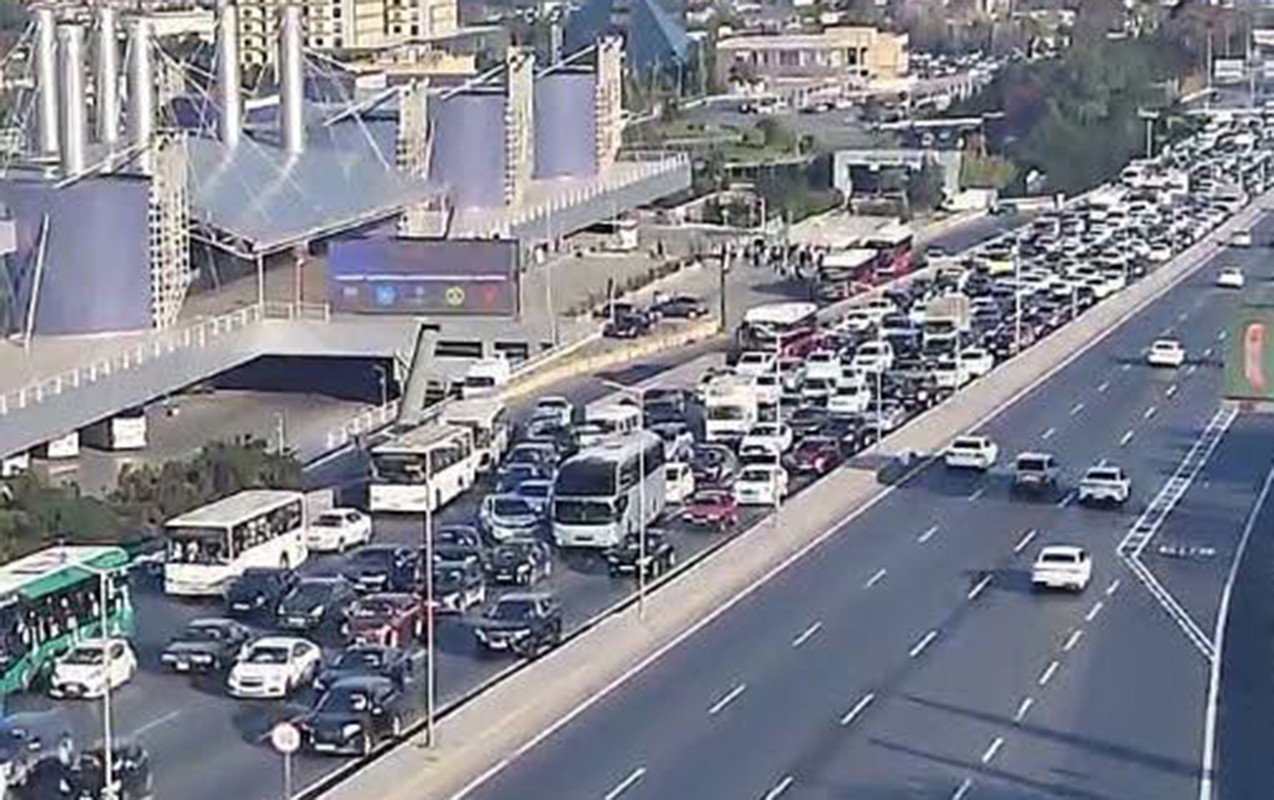 17 yolda tıxac var - Siyahı&nbsp;