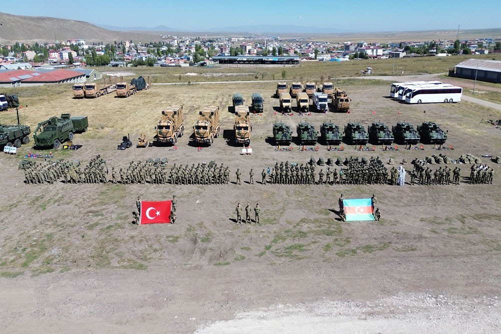 Üç qardaş ölkənin hərbçiləri Qarabağda təlim keçirəcək - GÖRÜNTÜ&nbsp;