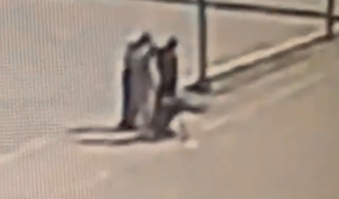 Bakıda düz xətti qırıq-qırıq xəttə çevirənlər kameraya düşdü - Video