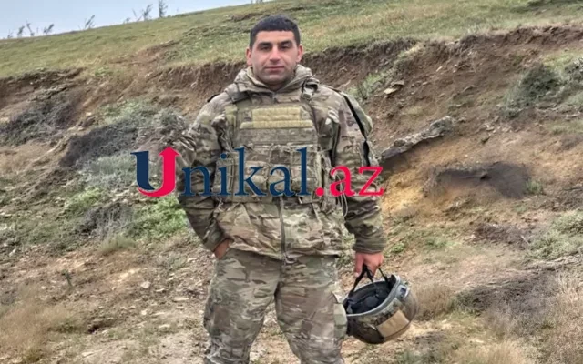 Hərbçimiz faciəvi şəkildə HƏYATINI İTİRDİ - FOTO
