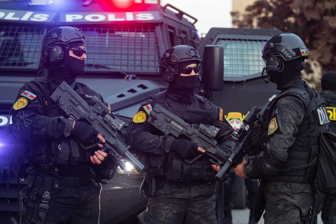 Polis əməkdaşlarına silahlı müqavimət göstərən şəxs zərərsizləşdirildi&nbsp;&nbsp;