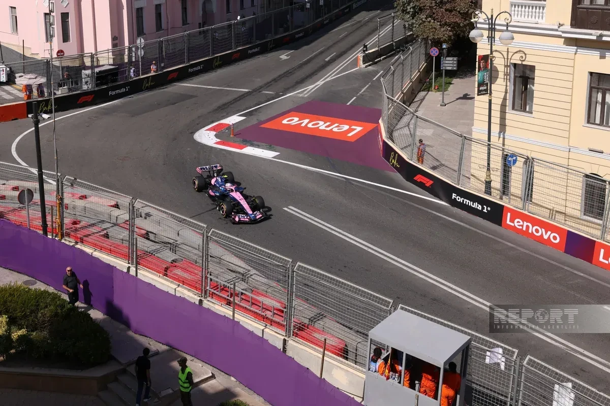 F1 üzrə Azərbaycan Qran-prisində ikinci sərbəst yürüş BAŞLADI