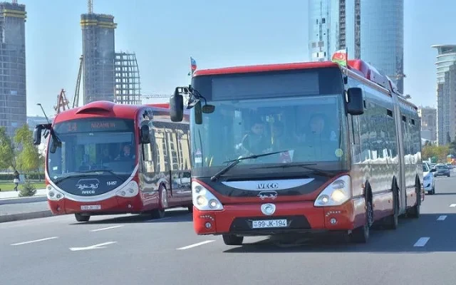 Bu marşrutların hərəkət sxemi dəyişdirildi