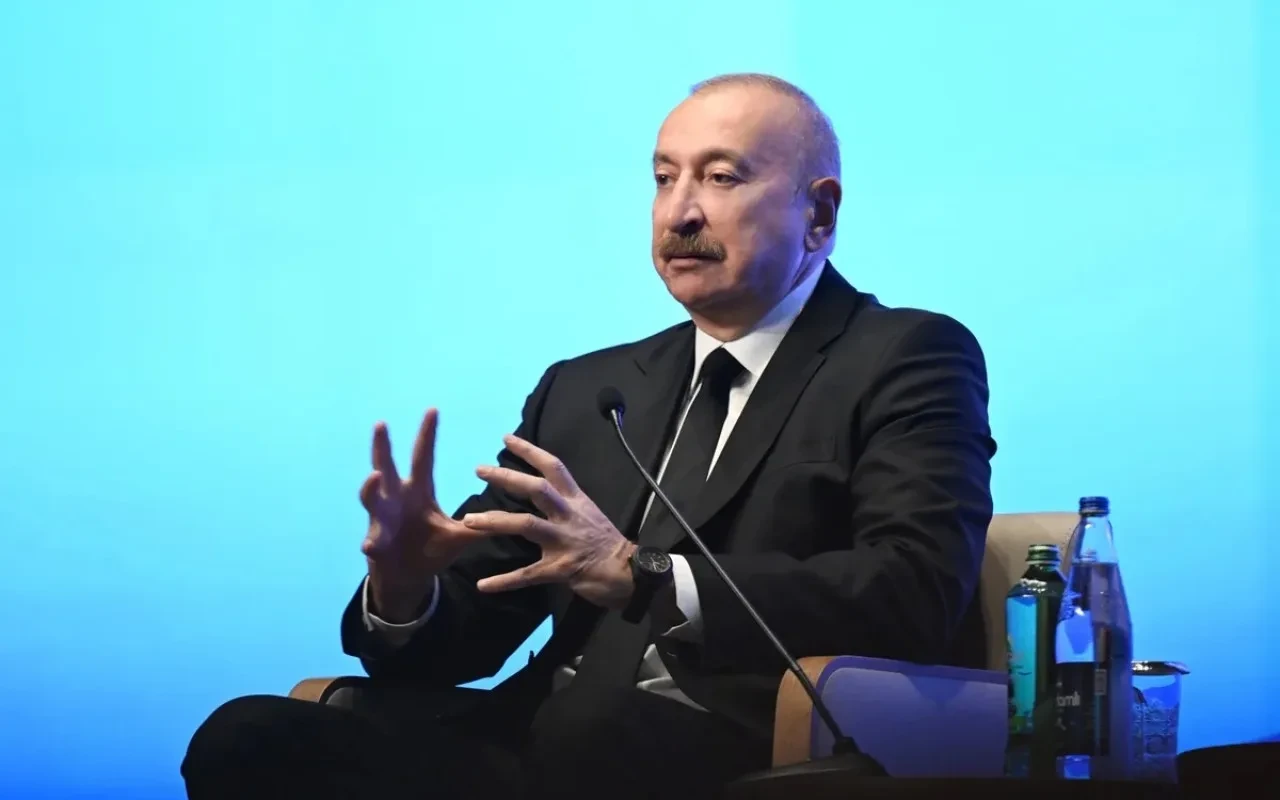 Prezident Qazaxıstanla Xəzərdə görülən işlərdən danışdı