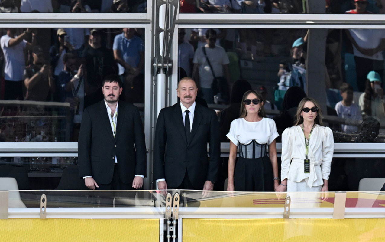 Prezidentin sosial media hesablarında Formula 1-lə bağlı paylaşım edilib - VİDEO