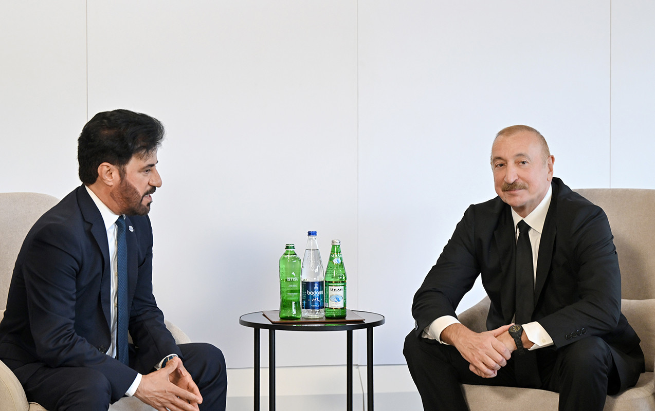 İlham Əliyev Məhəmməd Ben Sulayem ilə görüşdü - FOTOLAR