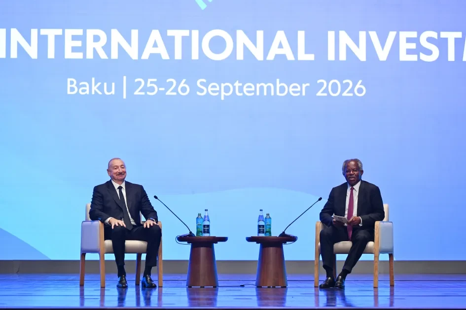 Prezident II Azərbaycan Beynəlxalq İnvestisiya Forumunda iştirak etdi - YENİLƏNİB