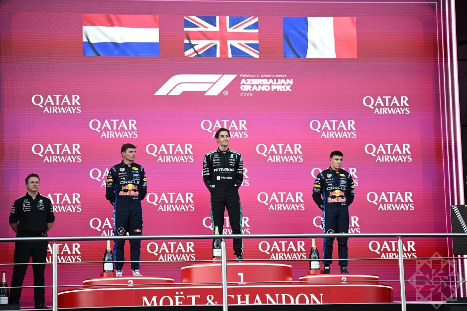 Formula 1 Azərbaycan Qran-Prisinin qalibi mükafatlandırılıb - YENİLƏNİB
