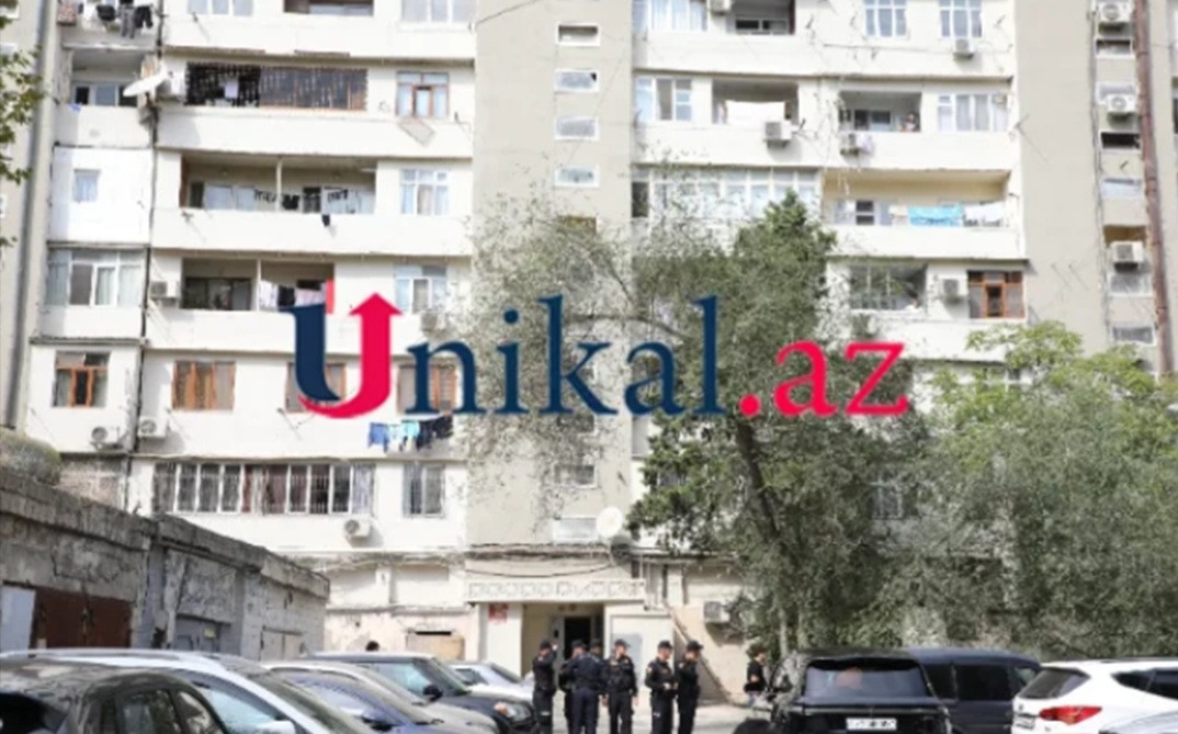 Bakıda oğlunu öldürən qadın özünü binadan atdı - Foto