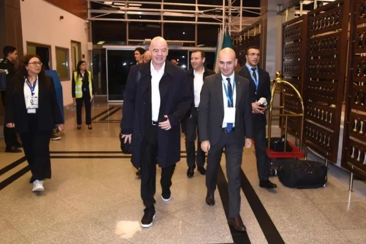 FIFA prezidenti Bakıdadır