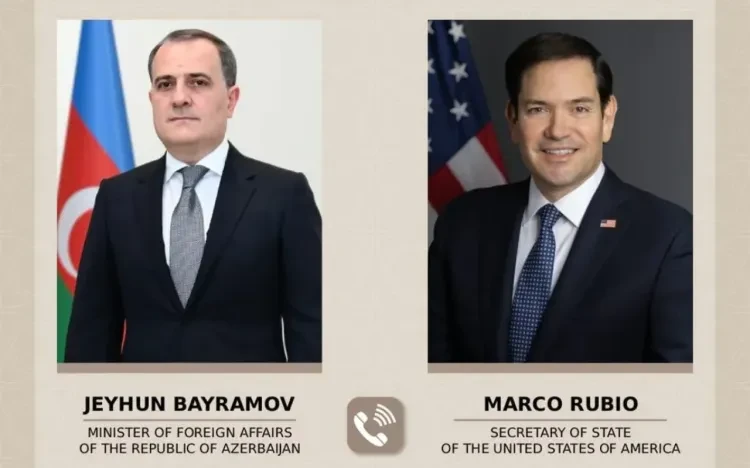 Ceyhun Bayramov Rubio ilə DANIŞDI