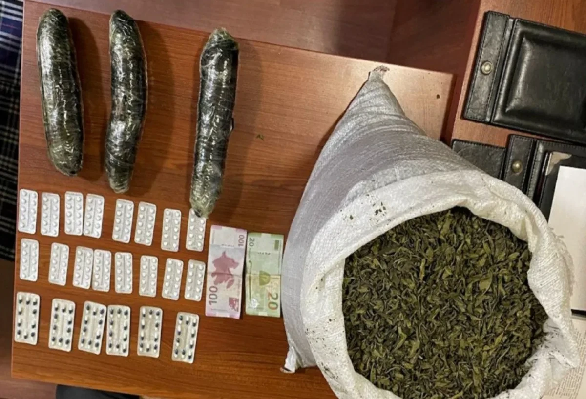 Keçmiş məhkumlarda 19 kiloqram narkotik aşkarlandı