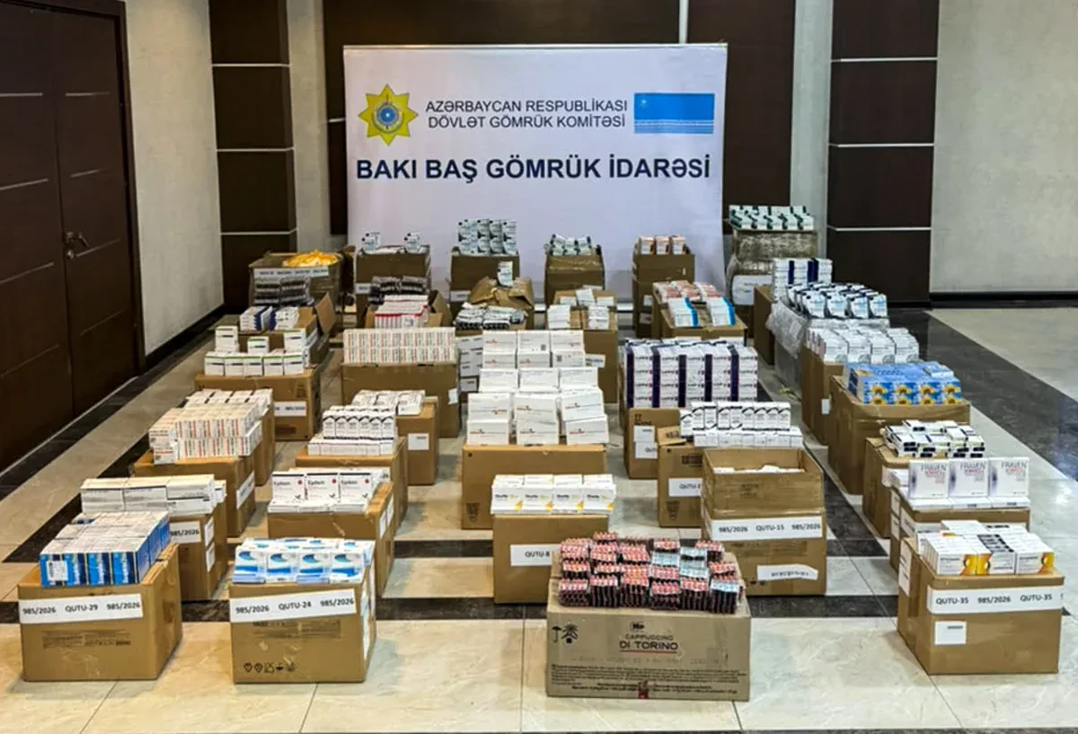 Gömrükdə yarım milyon manatdan baha dərman aşkarlandı