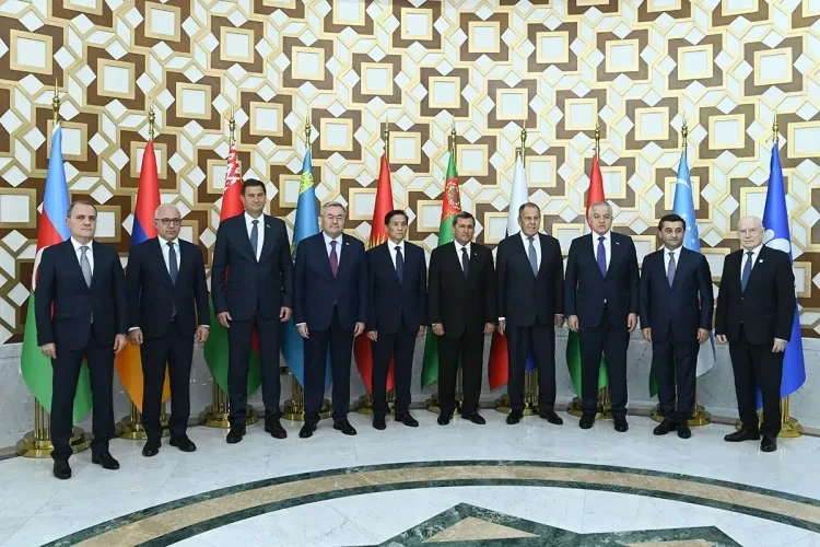 Ceyhun Bayramov MDB Xarici İşlər Nazirləri Şurasının iclasında çıxış etdi - FOTO