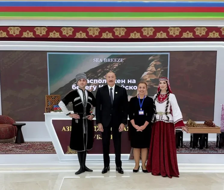 İlham Əliyevin Türkmənistan səfərindən GÖRÜNTÜLƏR &nbsp;