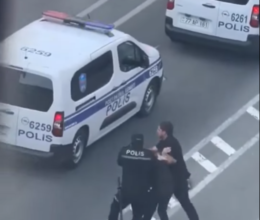“28 May”da  saxlanılanların görüntüləri yayıldı - VİDEO
