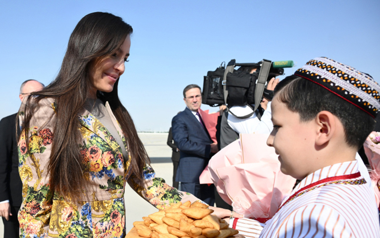 Leyla Əliyeva Türkmənistandadır - Fotolar&nbsp;