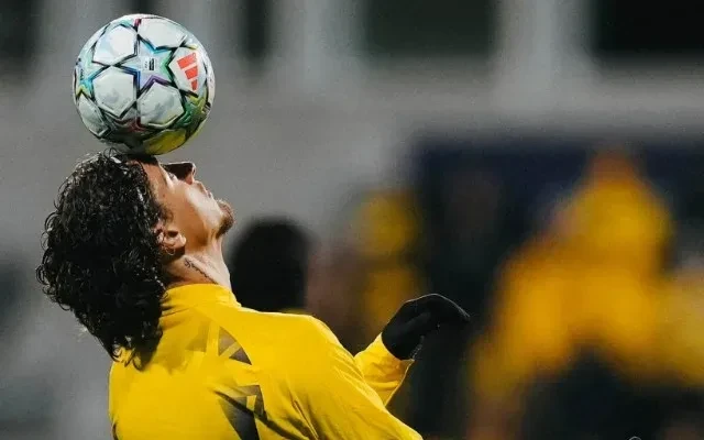 “Borussiya Dortmund” Bakı Olimpiya Stadionunda məşqə çıxdı &nbsp;&nbsp;