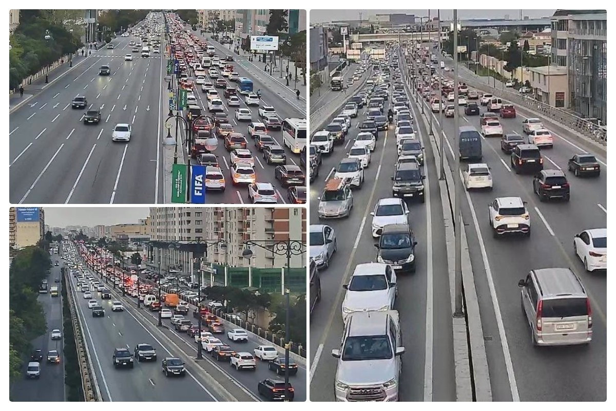 Bakıda 25 istiqamətdə sıxlıq var&nbsp;