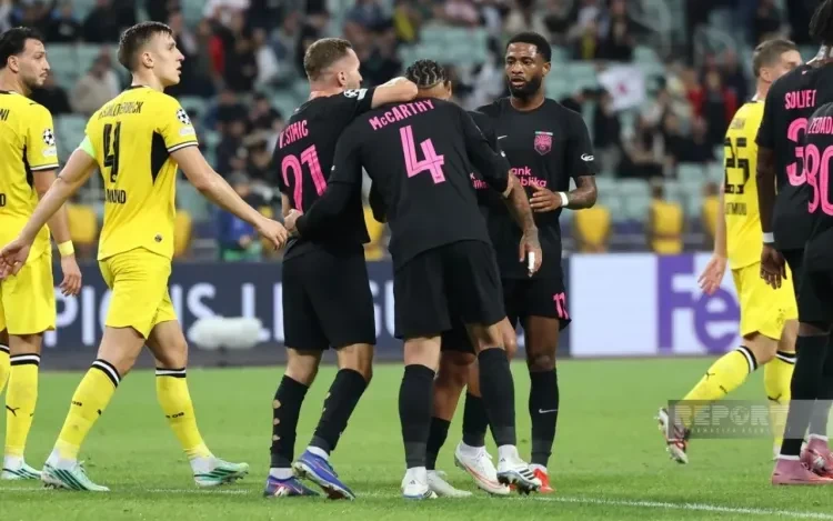 \"Sabah\" evdə Dortmund \"Borussiya\"sına uduzdu