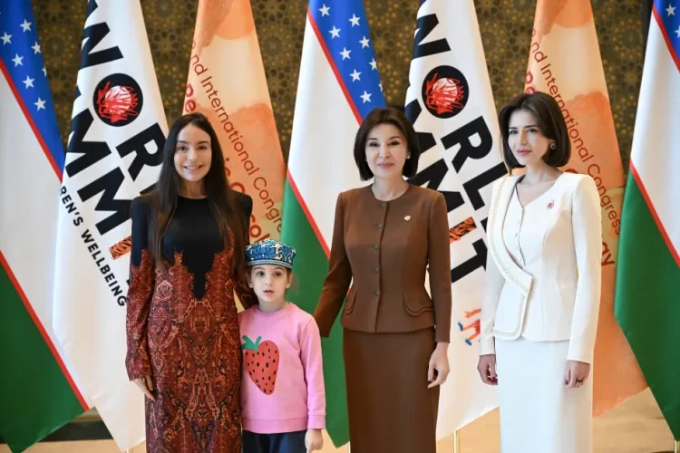 Leyla Əliyeva Səmərqənddə açılışda iştirak etdi - FOTO