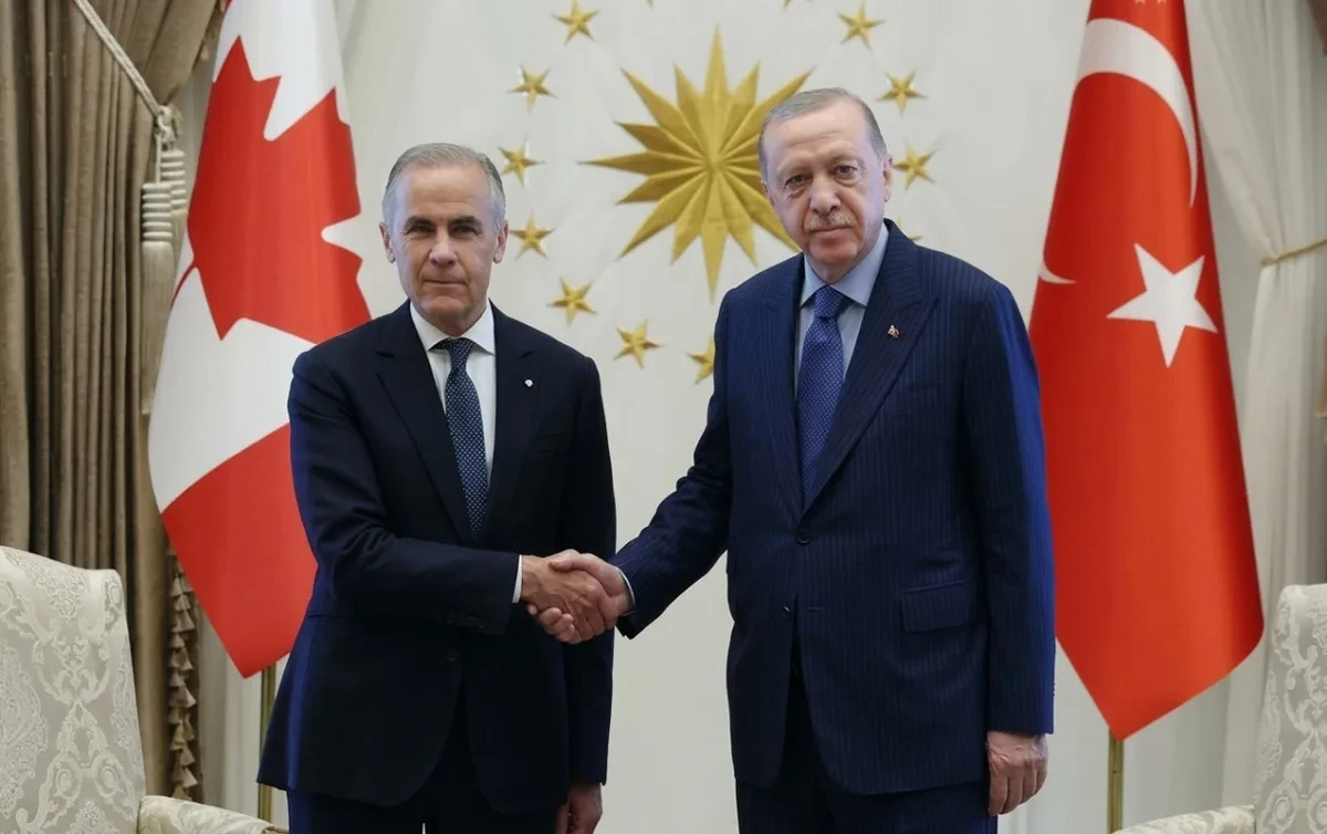 Kanadanın Baş naziri Ankaraya getdi&nbsp;