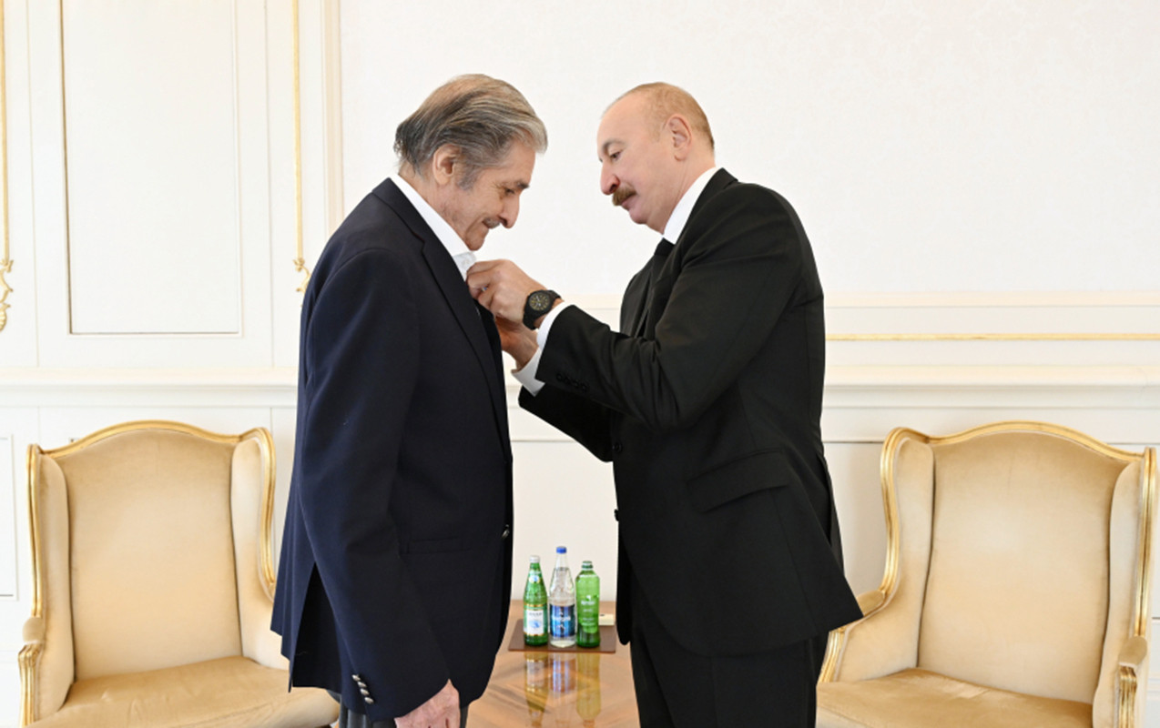 Prezident Fərhad Xəlilova “İstiqlal” ordenini təqdim etdi - Fotolar&nbsp;