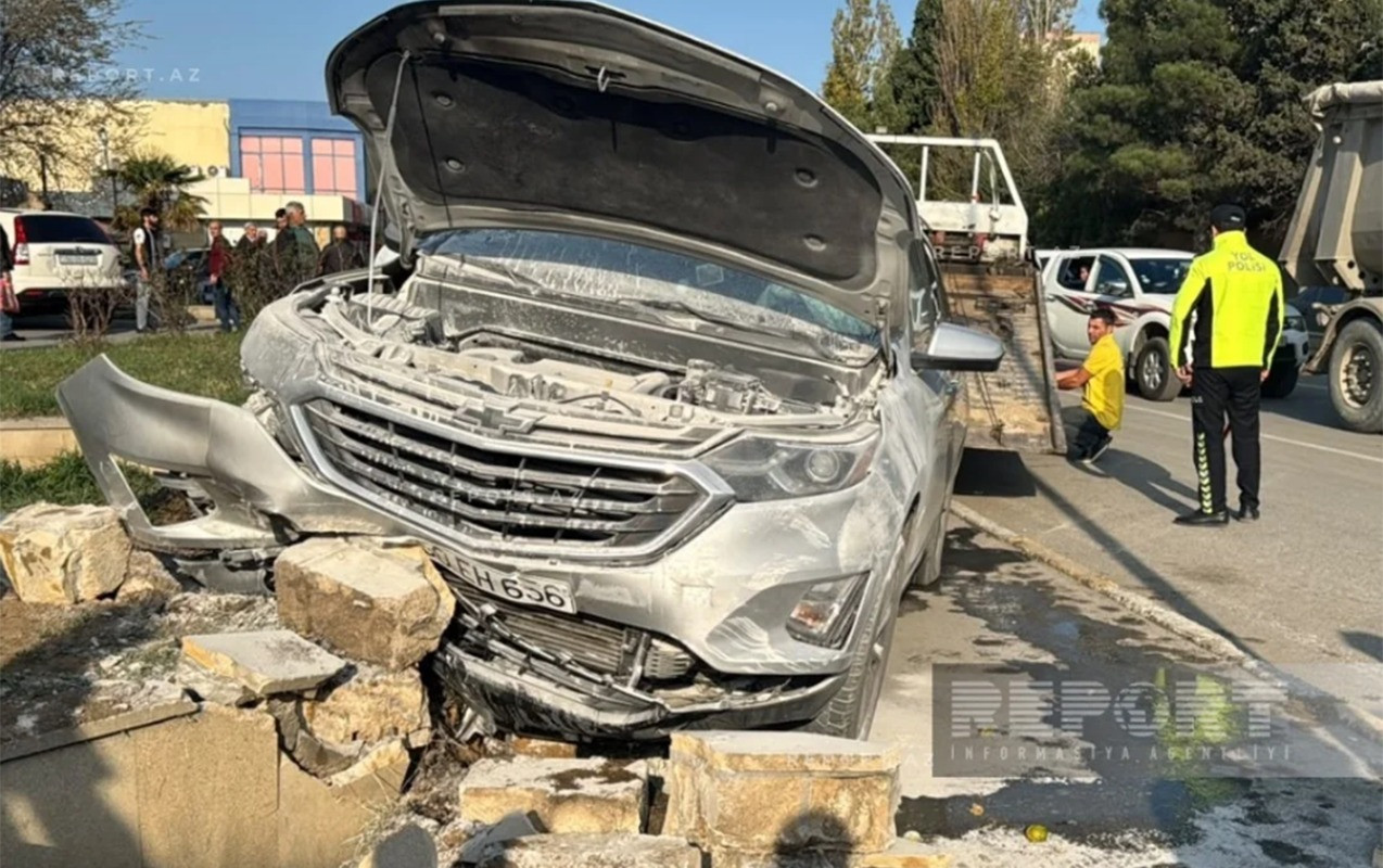Sumqayıtda qəzada 3 nəfər xəsarət aldı&nbsp;