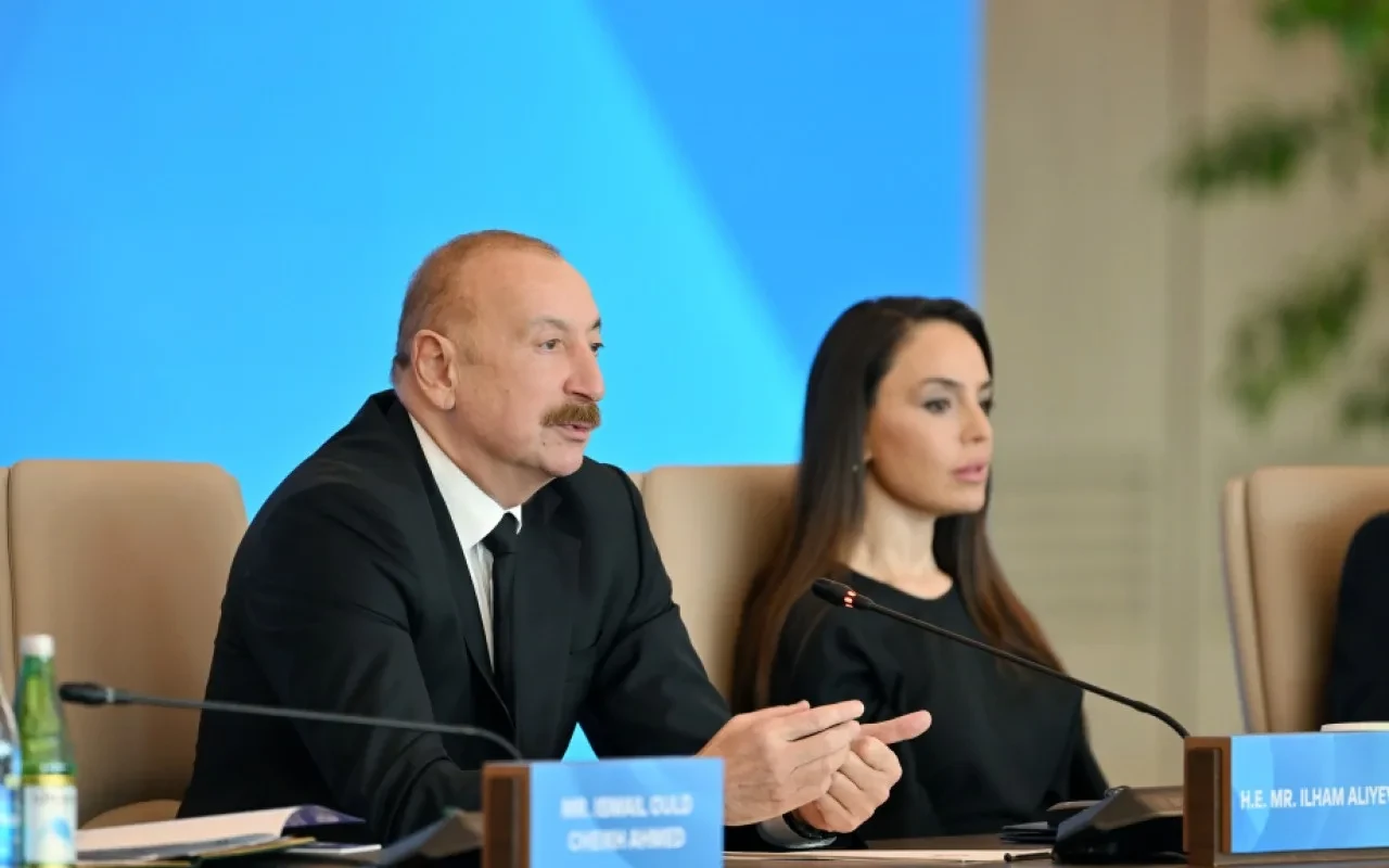 \"Bizim hər hansı bir beynəlxalq yardımımız olmayıb\" - İlham Əliyev