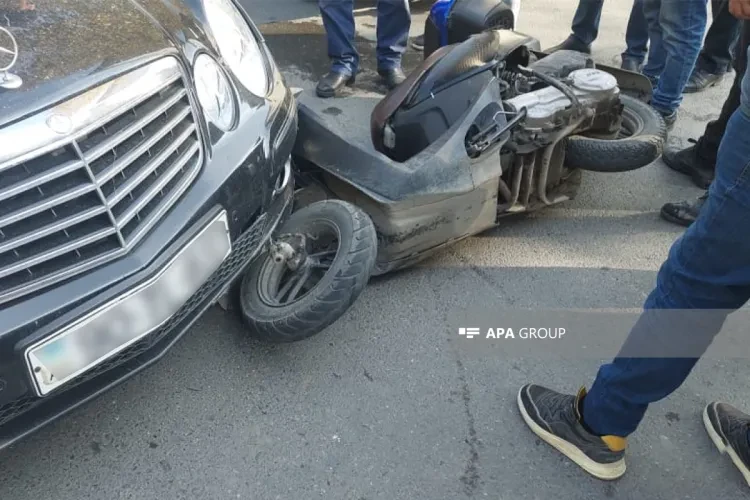 Məktəbli motosiklet qəzasında öldü