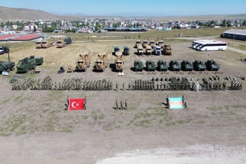 Üç qardaş ölkənin hərbçiləri Qarabağda təlim keçirəcək - GÖRÜNTÜ&nbsp;
