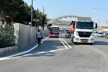 Bakı-Sumqayıt yolunda yeni avtobus zolağı TƏŞKİL EDİLDİ