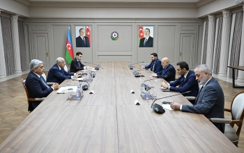 Əli Əsədov Suriyanın iqtisadiyyat və sənaye nazirini qəbul edib