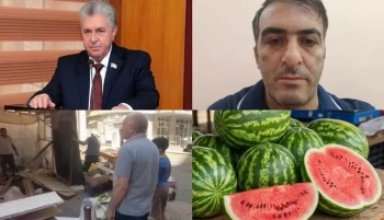 Deputatdan qarpız satanla bağlı şok sözlər&nbsp; (VİDEO)