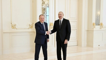 Prezident İlham Əliyev Beynəlxalq Cüdo Federasiyasının prezidentini qəbul edib