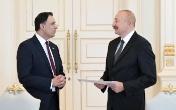 Prezident Lord Anas Sarvarı qəbul etdi - FOTOLAR