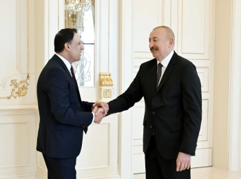 İlham Əliyev qəbul keçirdi - FOTO