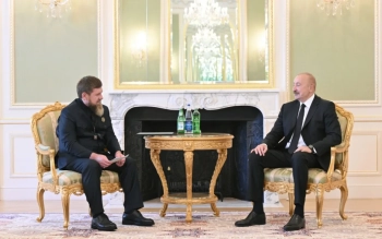 İlham Əliyev Ramzan Kadırovu qəbul edib&nbsp;