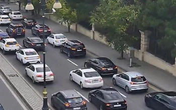 14 yolda tıxac var - Sürücülərin nəzərinə!