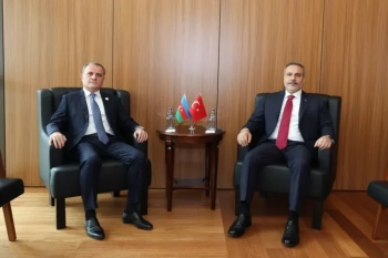 Azərbaycan və Türkiyə XİN rəhbərləri görüşdü - FOTO+YENİLƏNİB